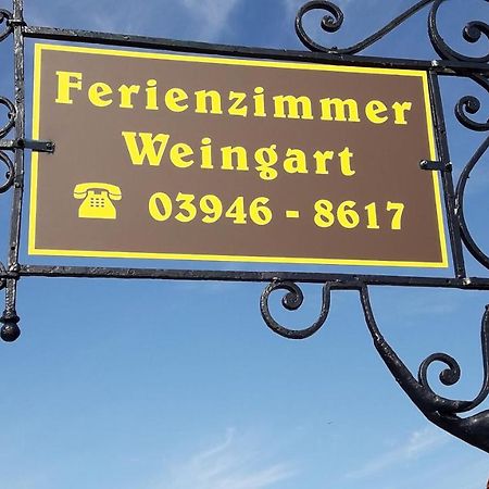 Ferienwohnung Weingart Quedlinburg Eksteriør billede